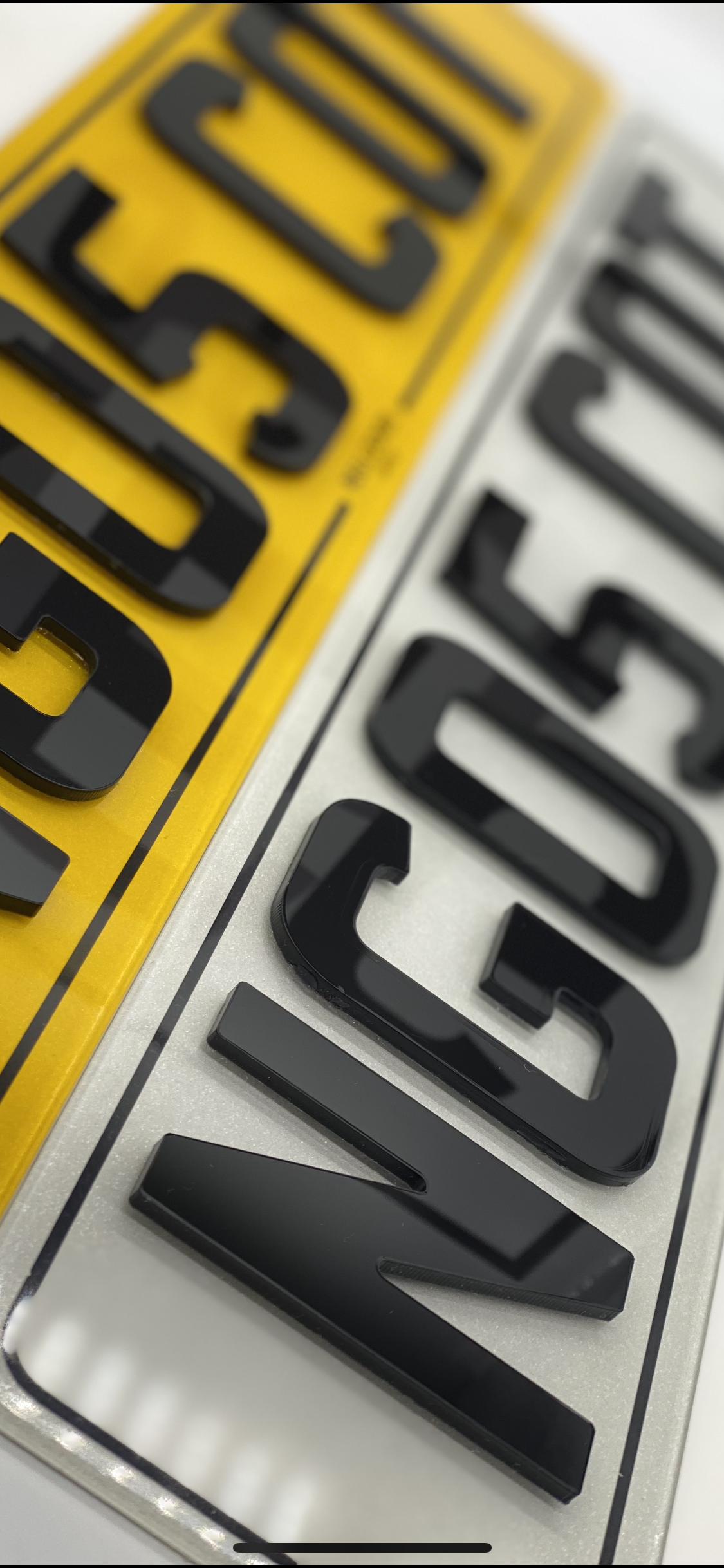 Which are the Legal Number Plates in the UK?